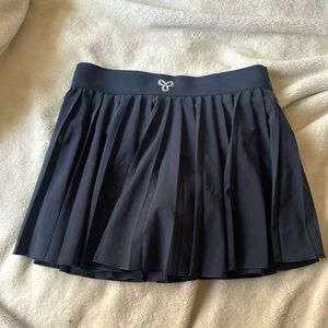 TNA Black Pleated Mini Skirt